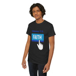 Faith Button - Hebrews 11:6 Short Sleeve Tee
